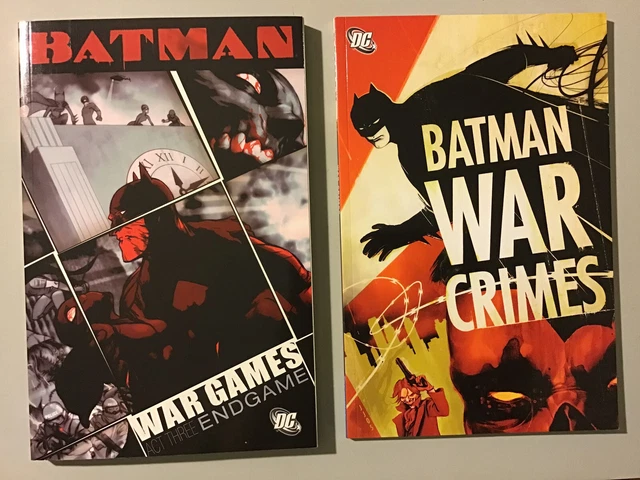 Batman War Games Act Three & War Crimes TPB Set (2005-2006 DC) Joker Robin