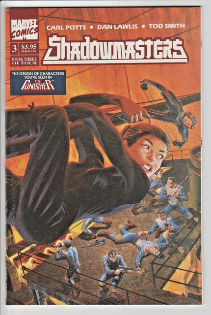 Marvel Comics Shadowmasters #3 1989 TPB Origin of Ninjas from The Punisher NM