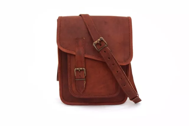 Sac messager en cuir Vintage de 11 pouces, sacoche pour iPad/onglets, sac à... 3