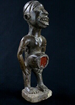 Art Africain Premiers - Ancien Fétiche Kongo - African Fetish Statue - 21 Cms