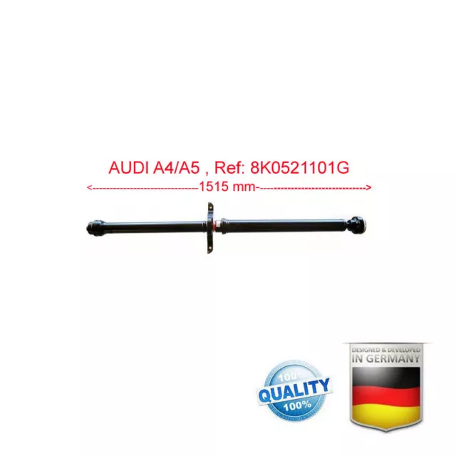 Arbre De Transmission Audi A4 A5 8K0521101G , 8K0521101N , 8K0521101Aa New !!