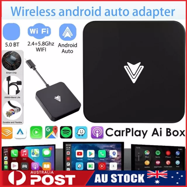 Android Auto Wireless Adapter WiFi 5.0G Car AI Box for Android Auto Vehicle AU