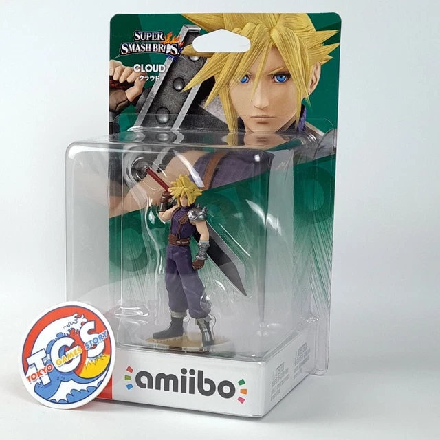 Amiibo Super Smash Bros.Series Figure Cloud Japan New Final Fantasy Nintendo
