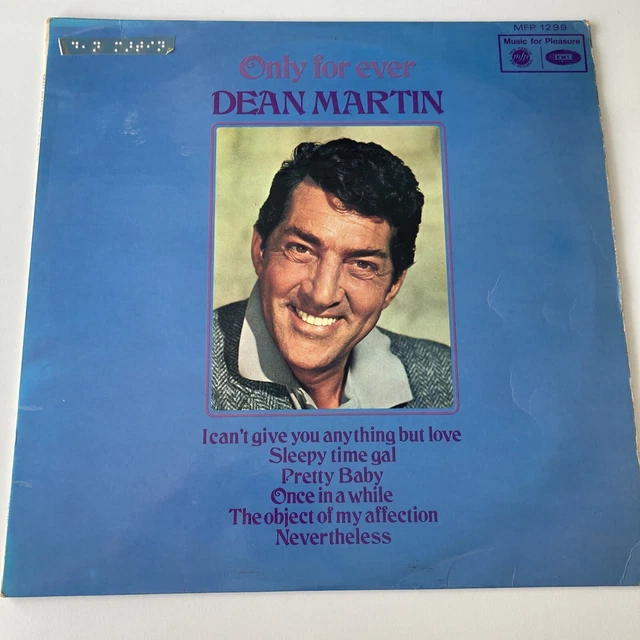 DEAN MARTIN - Only For Ever - Excellent Condition LP Record MFP 1299