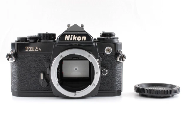 [Near MINT] Nikon FM3A Black 35mm SLR Film Camera Body From JAPAN