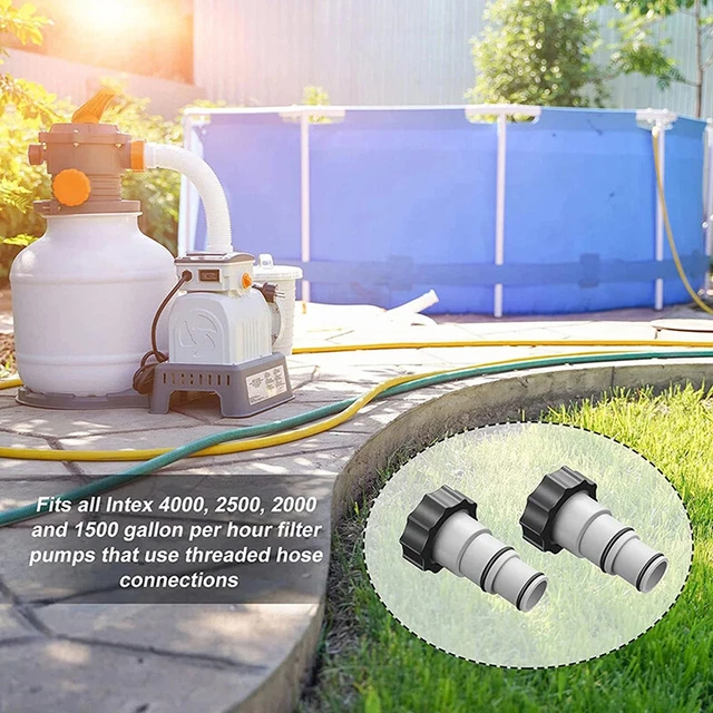 POOL HOSE ADAPTER With Collar Threaded Connection Pumps Maintenance ...