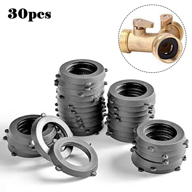 100 Rondelles Caoutchouc Pour Ailes (Fender Washer) - Diamètre 1", Trou 1/4" - Pour Protection Et Rembourrage