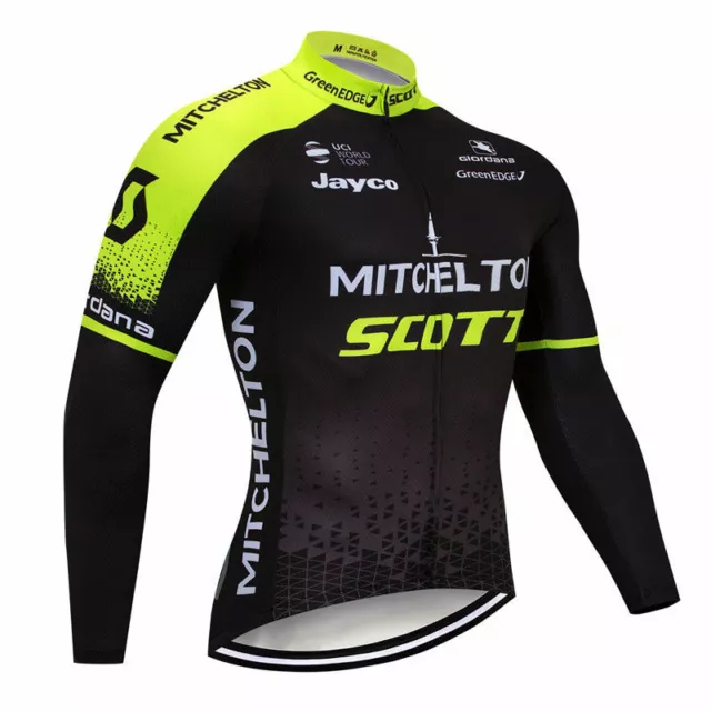 Cycling Jersey Long Sleeve Jacket MTB Bike Motocross Shirt Clothes Bicycle Top