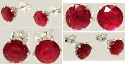Ruby Earrings 3½ct Antique 19thC Medieval Enemy Peace Maker Danger Approach