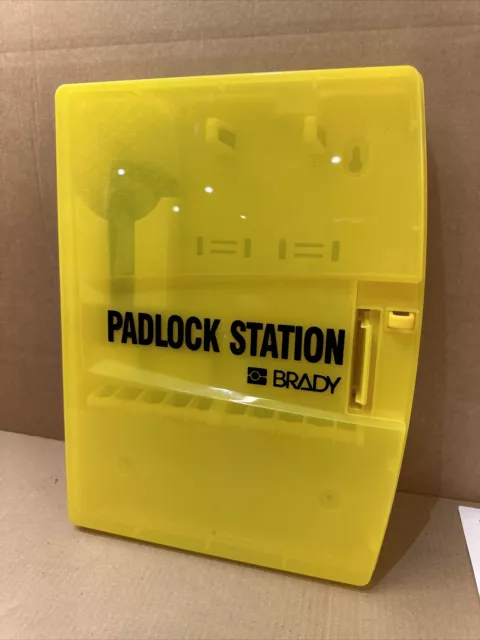 Brady Ready Access Lockout elettrico/stazione lucchetto giallo - Nuovo di zecca