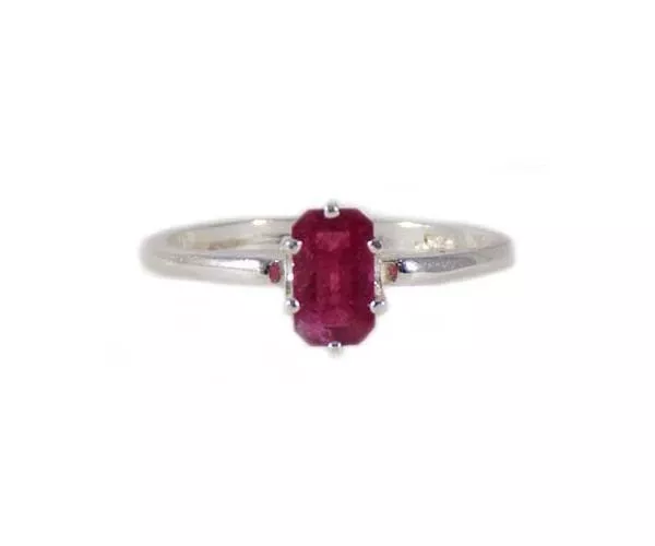 Antique 19thC 1ct Ruby + Ring True Love Talisman Blood Red Medieval Lord of Gems