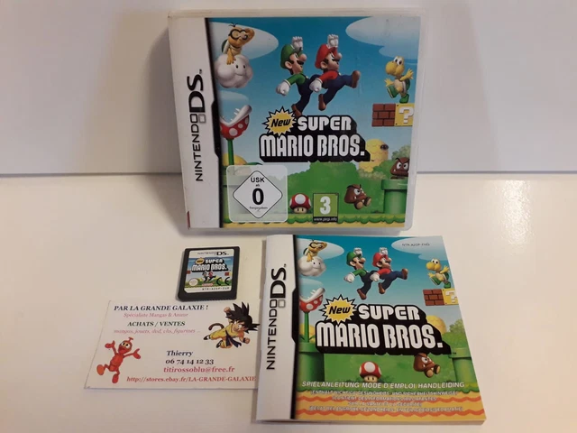 JEU VIDÉO NEW Super Mario Bros. DS LITE DSI XL 3DS 2DS Nintendo CULTE