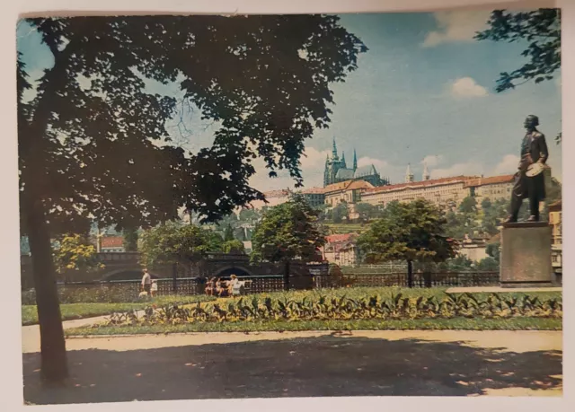 AK Praha Prag Prager Burg, 1967, gelaufen