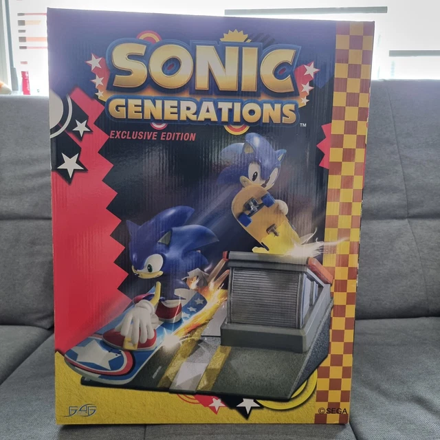 SONIC ADVENTURE - Sonic L'Hérisson - Statuette Collector Edition 23cm