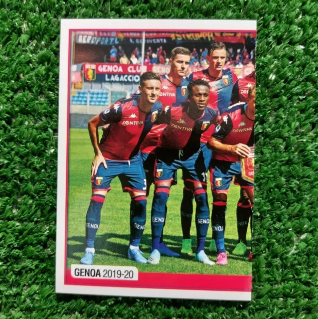 FIGURINA CALCIATORI PANINI 2019/20 GENOA n°173 SQUADRA ALBUM 2020 ⚽️