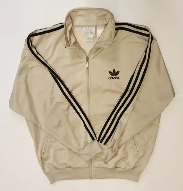 ADIDAS FELPA TUTA Jacket Vintage Anni 90 Taglia L D3 F178 EUR 29