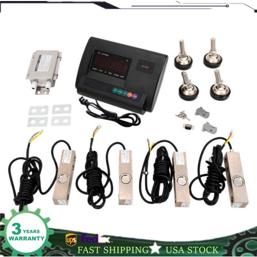 20000 LB 2.5T LOAD CELL SCALE KIT PLATFORM LIVESTOCK CATTLE FLOOR TRUCK Scale