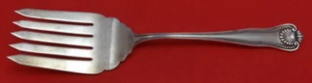 Newport Shell by Frank Smith Sterling Silver Fish Serving Fork 5-Tine 9 1/4"