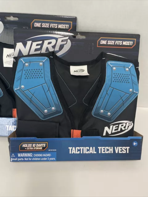 2 NERF Elite Tactical Vest One Size Fits Most 2