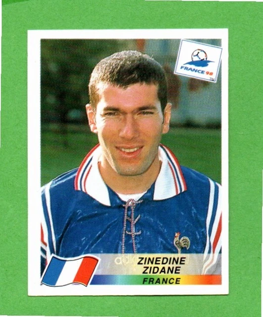 Image Sticker Vignette Cromo William GALLAS France n°96 PANINI UEFA
