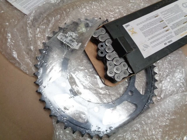 Afam Kette + Kettenrad für Yamaha FZS 600 Fazer Baujahr 1998 - 2003