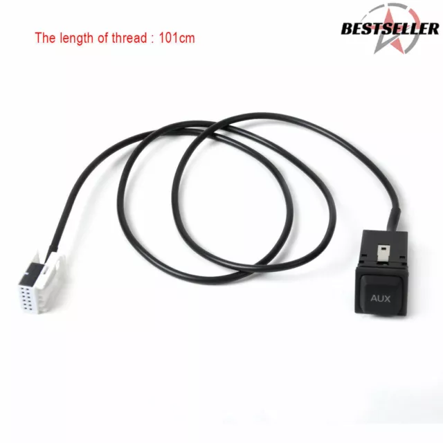 AUX USB Switch Cable 5KD035724 For RCD510 RCD310 VW Golf/GTI/R MK5 MK6 Jetta