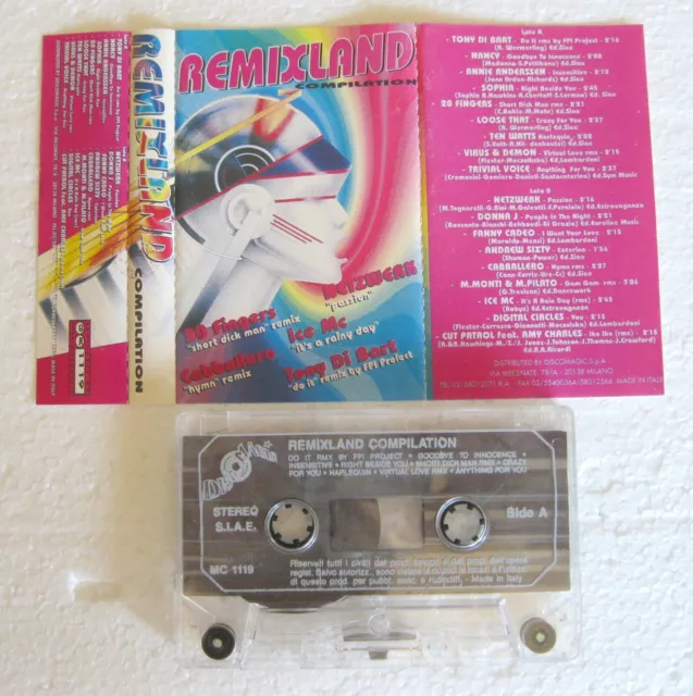 REMIXLAND Compilation (1994) MC Cassette Compilation Discomagic Records MC/1119