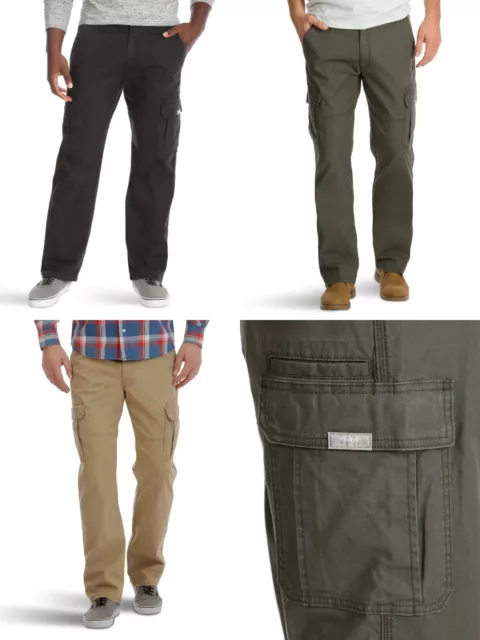 NEW WRANGLER MEN'S Relaxed Fit Cargo Pant with Stretch All Sizes £ -  PicClick UK