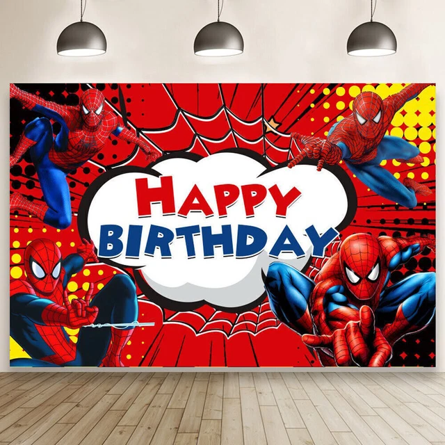 Cartoon Superhero Theme Photography Backdrop A-vengers