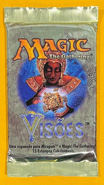 MTG: VISIONS SEALED Booster Pack from Box - Magic - Mirage Block - English $48.00 - PicClick MTG: VISIONS SEALED Booster Pack from Box - Magic - Mirage Block - English $48.00 - PicClick