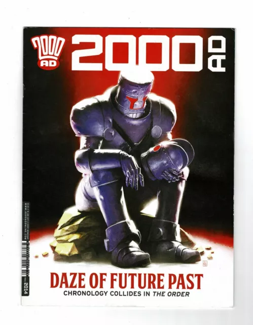 2000 AD 40th  Comic Magazine Prog 2014  18 January  2017