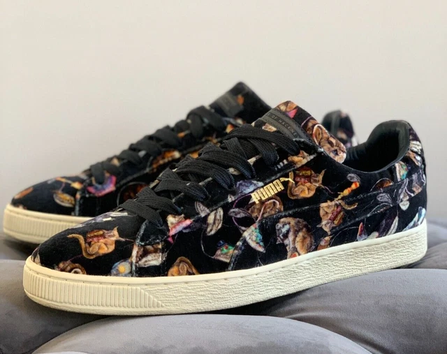 PUMA BASKET CLASSIC House Of Hackney Black Leather Mens Trainers 