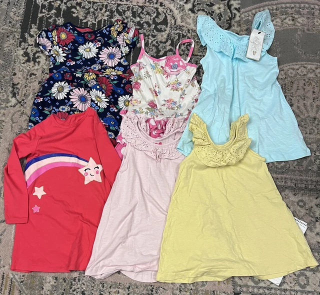 Bundle Of Girls Clothes Age 3-4 Years GEORGE NEXT M&S Large Lot VGC 13