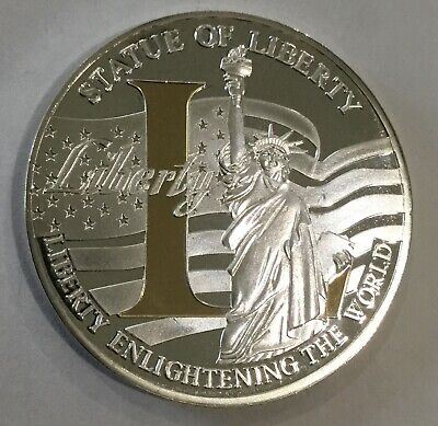 Liberty “L” Statue Of Liberty Enlightening The World Coin Medal