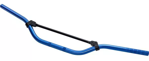 Guidon Alu Off Road, Haut, Bleu (22Mm) (Promotion)