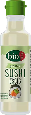 (24,44 EUR/l) 6x150ml Aceto Sushi Bio BIOASIA, Aceto per Preparazione Sushi BIO