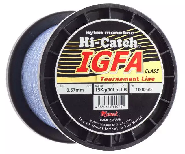 Momoi Hi-Catch IGFA Game Fishing Line 1000m BLUE