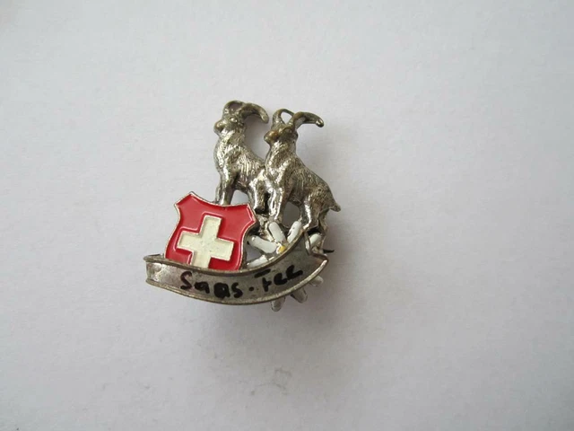 ANSTECKNADEL HUTNADEL WANDERNADEL Brosche Switzerland EUR 8,00 - DE