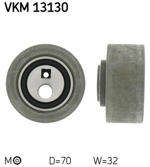 Rullo di serraggio SKF cinghia dentata VKM 13130 per SAXO CITROËN S1 S0 70 mm PEUGEOT 106 2