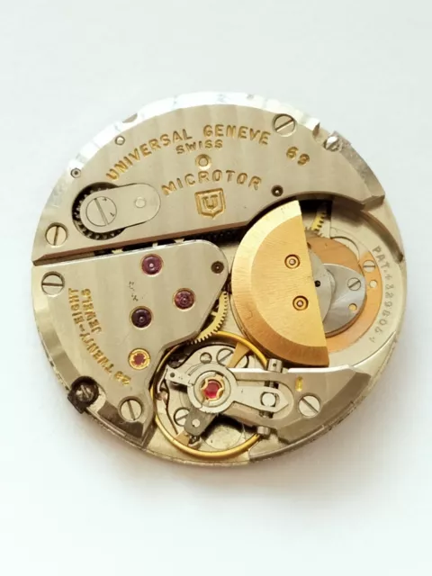 Universal Geneve Microtor Polerouter Cal. 69 Automatic Movement  (R-1962)