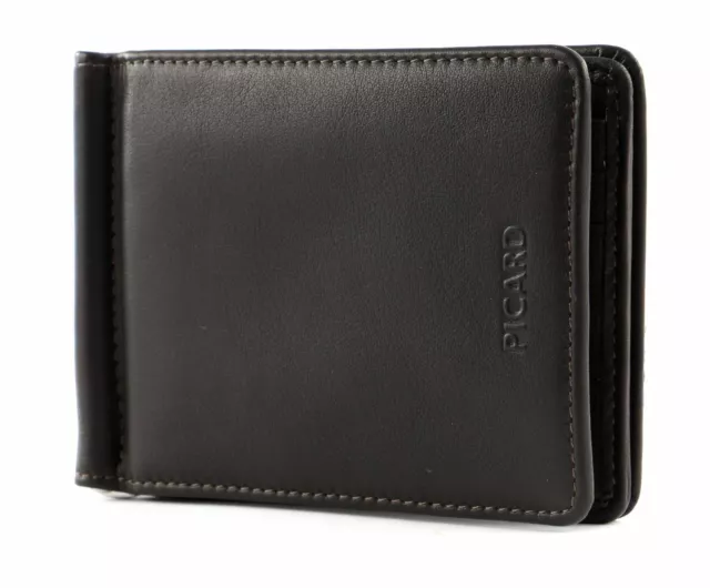 PICARD Brooklyn Wallet Geldbörse Cafe Braun Neu