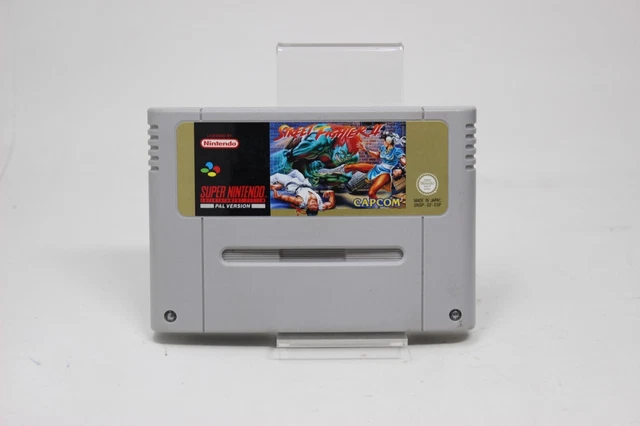Street Fighter II super nintendo Snes Pal Eur Inv 9241