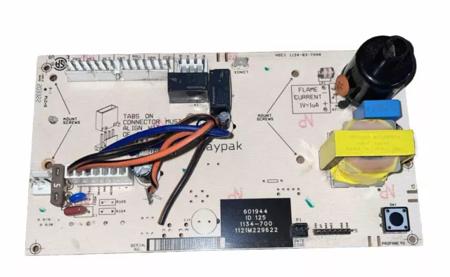 Raypak 601944 Pool/Spa Heater PCB Control Circuit Board 1134-700