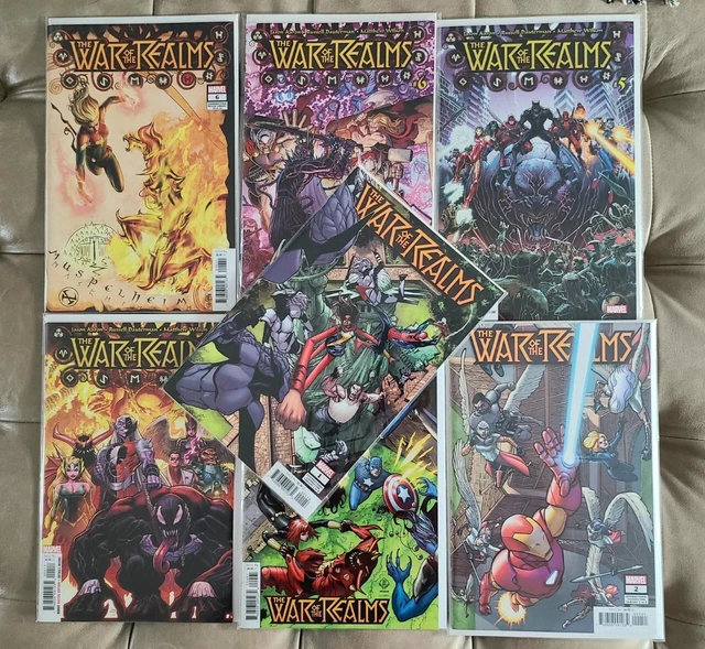 War of the Realms assort: 7 NM copies