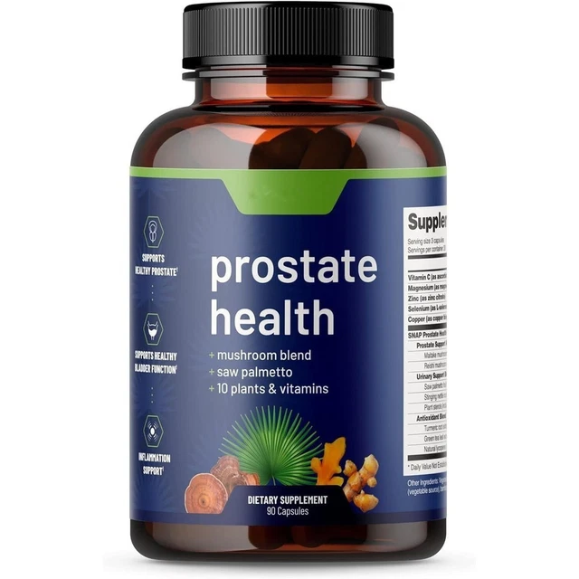 Complément Prostate Health – 60 Capsules – Soutien Naturel Bien-être Masculin – Neuf