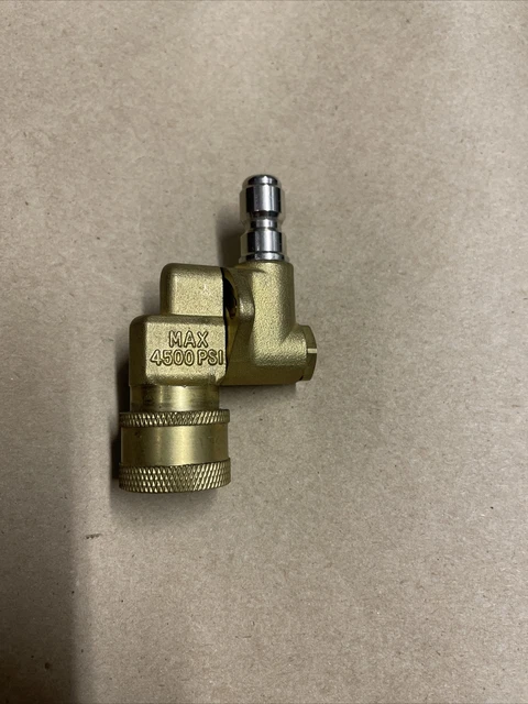 Be Pressure Washer 85.300.172  1/4" Pivot Quick Coupler, 90 Degrees, 3 Positions