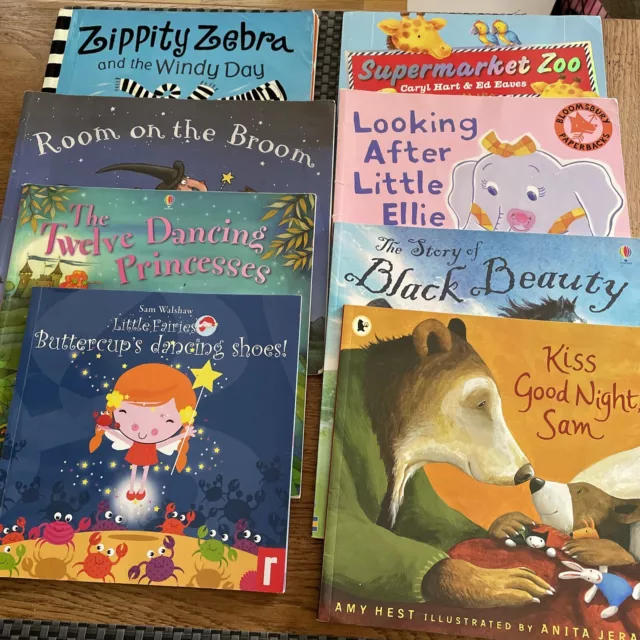 childrens story books bundle Mixed Paperback 8 Kids Books