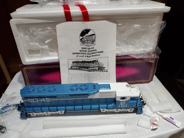 Mth Sd-45  Emd Diesel In C-8 Condition #Mt-2107Lp With Original Box/Instructions