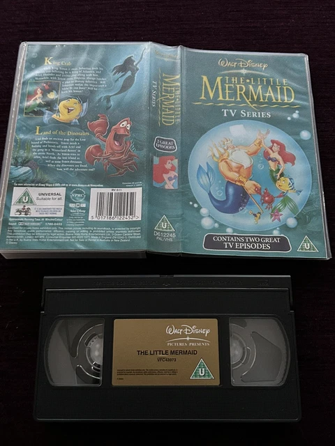 WALT DISNEY - The Little Mermaid TV Series - VHS Video Cassette Tape ...