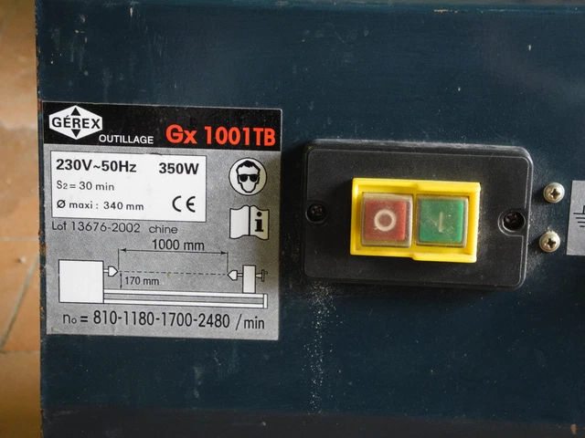 Tour A Bois Gerex Gx 1001Tb 2